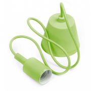 Подвес с патроном Е27 1м зеленый SMARTBUY