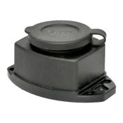 Колодка с защитной крышкой каучуковая 230В 2P+PE 16A IP44 PROxima