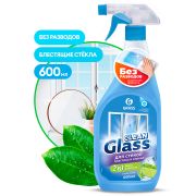 Очиститель стекол Clean Glass бытовой Голубая лагуна 0,6 кг. Grass
