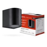 Светильник уличный настенный односторонний НБУ RONDO1хGU10-BL IP65 алюм. под лампу черн. IN HOME
