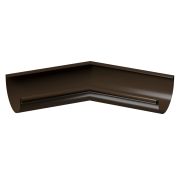 Внутренний угол желоба 135˚ Stal Premium Каштан, (RAL 8017)