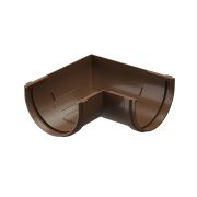 Универсальный угол желоба 90° Standard Светло-коричневый, (RAL 8017)