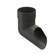 Наконечник для водосточной трубы Premium Графит, (RAL 7024)