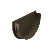 Заглушка воронки Premium Каштан, (RAL 8017)
