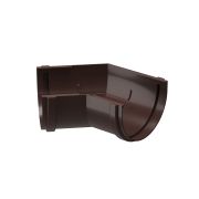 Угол желоба 135˚ Premium Шоколад, (RAL 8019)