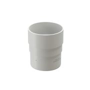 Муфта соединительная для водостока Premium Пломбир, (RAL 9003)