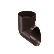 Наконечник водосточной трубы Standard Тёмно-коричневый, (RAL 8019)