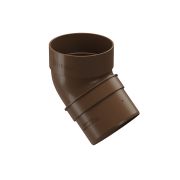 Колено водосточное 45˚ Standard Светло-коричневый, (RAL 8017)