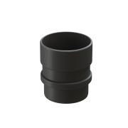 Муфта соединительная для водостока Lux Графит, (RAL 7024)