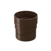 Муфта соединительная для водостока Standard Светло-коричневый, (RAL 8017)