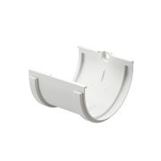 Соединитель желобов Standard Белый, (RAL 9003)
