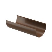 Желоб водосточный 3 м Standard Светло-коричневый, (RAL 8017)