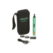 Отвертка аккумуляторная Sturm!, 3.6В, USB TYPE C, набор бит, сумка, без ЗУ