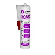 Клей-герметик MasterTeks ProfiMaster акриловый многоцелевой белый 290 мл