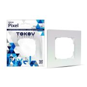 Рамка 1-м Pixel перламутр. TOKOV ELECTRIC
