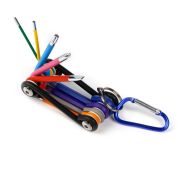 Набор велосипедный 9 шт, 2 отв.:SL5;PH2,HEX:2,2.5,3,4,5,6,TORX:30 CR-V SMARTBUY