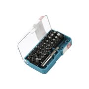 Набор бит (насадок),31 предмет, битыSL,PH,PZ,HEX,TORX по 6 шт,удлин.,CR-V, SMARTBUY