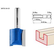 Фреза пазовая прямая 24 x 25 мм, хвостовик 8 мм (вит) ЗУБР
