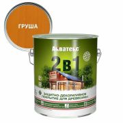 Защитно-декоративное покрытие Акватекс «2 в1» груша 2,7 л
