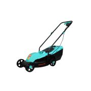 Электрическая газонокосилка пластик.травосборник 1,4кВт, высота скашиваниия 30-70мм. Sturm!