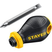 Отвертка переставная PH2/SL6, 32 мм STAYER MaxFix