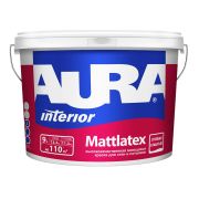 Краска AURA MATTLATEX для стен и потолков моющаяся, 9л, база А