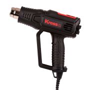 Фен строительный KRESS KU043 (2000Вт, 180-280л/мин, 50-600град, дисп, 6реж, 1кг)