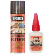 Клей 2-х компонент Экспресс DECORIX (270мл+50г)