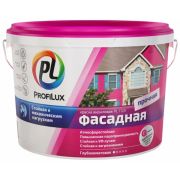 Краска ВД «Профилюкс» PL112А фасадная влаг бел 3кг