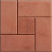 Плитка тротуарная 300*300*30мм красная (5кг)