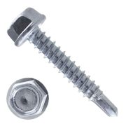 Саморез DIN 7504K с 6-гр головкой с буром 4,2x16
