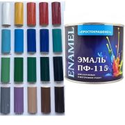 Эмаль ПФ 115 «ПРОСТОКРАШЕНО» серая 2,7кг