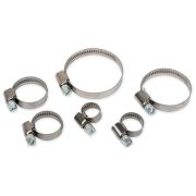 Хомут червячный Оптимал 180-200 нержав