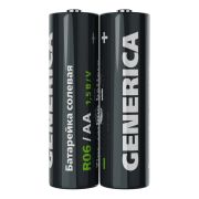 Элемент питания солевая AA/LR6 1шт GENERICA