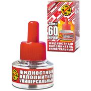 Жидкость для фум Оборонхим 60 ночей красная(комар, муха, мошка, клещ)