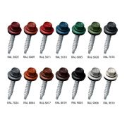 Саморез кровельный DM 4,8*35 RAL 9005 (черный янтарь) (уп 50 шт)