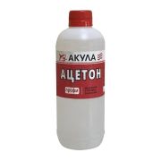 Ацетон 0,9л ПНД  пластик Акула КБХ