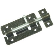 Задвижка дверная ЗД-01, пол.бронза