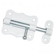 Задвижка накладная ЗТ2 пол. белый