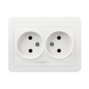 Розетка Марс 2-ая б/з с/у SMARTBUY