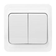 Выключатель Марс 2кл с/у SMARTBUY