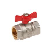 Кран шаровый PN40 3/4  В/Н со сгоном бабочка