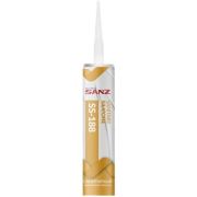 Герметик SANZ SS-188 силиконовый санитарный прозрачный, 280 мл