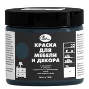 Краска для мебели и декора графит 0,5кг НБХ