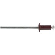 Заклепка вытяжная DM 4,0*10 RAL 3005 (винно-красный)