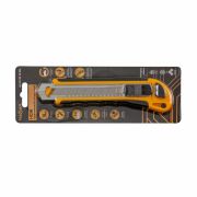 Нож 18мм NAGAN прорезин, лезвие SK2