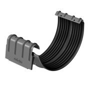 Соединитель желобов Stal Standard темно-серый, (RAL 7024)