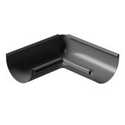 Внутренний угол желоба 90˚ Stal Standard Темно-серый, (RAL 7024)