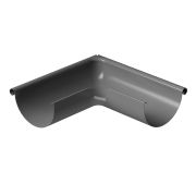 Внешний угол желоба 90˚ Stal Standard Темно-серый, (RAL 7024)