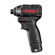 Винтоверт аккум. ударный KRESS KU203.1(12В, б/щ, АКБ2*2Ач+ЗУ, 140Нм, 1200-3300, 4000уд/мин, HEX 1/4